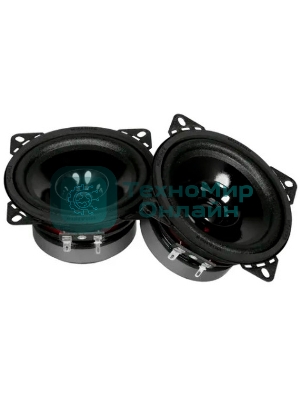 Колонки автомобильные Ural Молния АС-МЛ100 (без решетки) 100Вт 90дБ 4Ом 10 см (4дюйм) (ком.: 2кол.) широкополосные однополосные