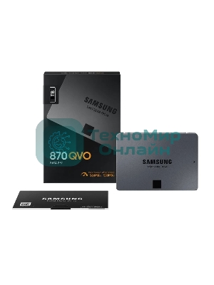 Накопитель SSD Samsung 870 QVO, 8TB, SATA III, 2.5