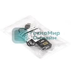 USB-концентратор ExeGate EX293976RUS DUB-42 (кабель-адаптер USB2.0 --> 4xUSB2.0, Plug&Play, черный)