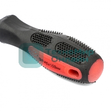 Отвертка Matrix Anti-Slip, PH0 х 100 мм, CrV, двухкомп. рукоятка