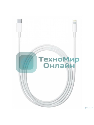 Bion Кабель USB Type-C - 8-pin lightning, 3A, 25W, 2 м., белый BXP-CCP-USB-CMLM-2M