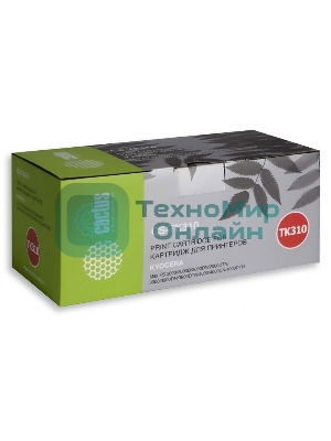 Картридж лазерный Cactus CS-TK310 черный (12000 стр.) для Kyocera Mita FS 2000/2000D/2000DN/2000DTN/3900/3900DN/3900DTN/4000