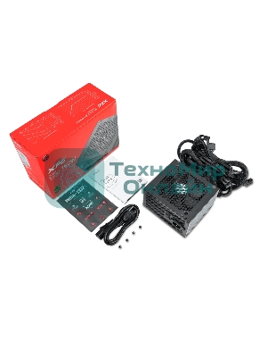 Блок питания ADATA XPG PYLON 750 (PYLON750B-BKCEU), 750 Вт, 120мм, 80 PLUS Bronze, 120мм, черный