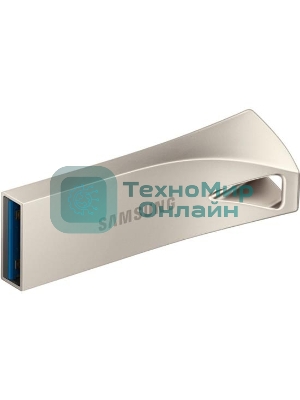 Флешка USB 64Gb USB Drive USB 3.1 Samsung BAR Plus (up to 300Mb/s) (MUF-64BE3/APC) серебристый