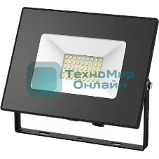 Прожектор светодиодный Gauss Elementary 70Вт 4370лм IP65 6500К черный ПРОМО