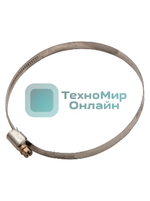 Хомуты Сибртех нержав, сталь, стандартное болтовое крепление 90-110 мм 25 шт/уп, ширина 9 мм