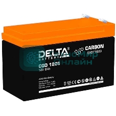 Аккумуляторная батарея Delta CGD 1208 напряжение 12В, емкость 8А·ч (151x65x100мм)
