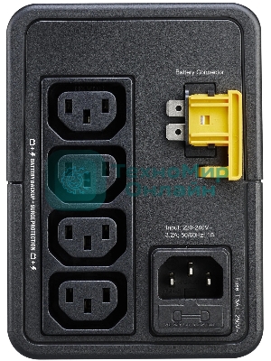 Источник бесперебойного питания APC Easy-UPS BVX700LUI 360Вт 700ВА черный