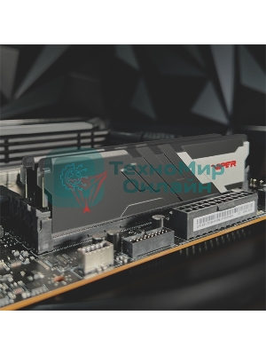 Оперативная память Patriot Viper Venom, DDR5, 32GB (2x16GB), 5600MHz, CL36, DIMM, с радиатором, черный