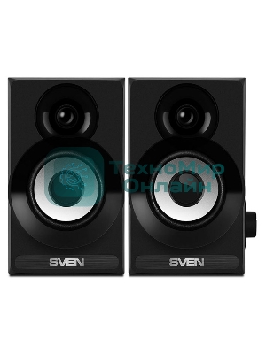 Акустическая система SVEN SPS-517, 2.0 черный