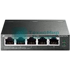 Коммутатор TP-Link 5-Port Gigabit Easy Smart Switch with 4-Port PoE+