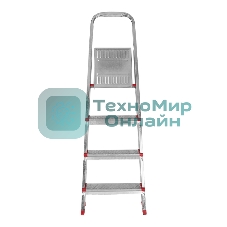 Стремянка металлическая Rexant 4 ступеньки, усиленный профиль