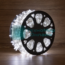 Гирлянда Neon-night LED Клип-лайт 12 V, прозрачный ПВХ, 150 мм, цвет диодов белый Flashing (белый)