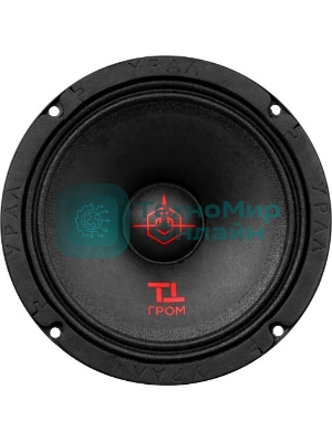 Колонки автомобильные Ural ТТ 165 ГРОМ (без решетки) 150Вт 97дБ 4Ом 16.5см (6 1/2дюйм) (ком.:2кол.) широкополосные однополосные