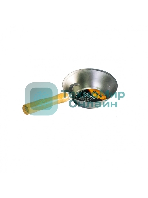 Ковш стальной Sparta штукатурный, деревянная ручка