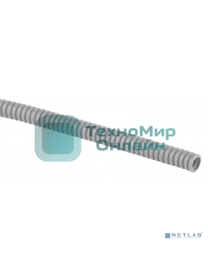 Труба гофрированная ПВХ ЭРА (серый) d 16 мм с зонд. легкая 100 м (15)