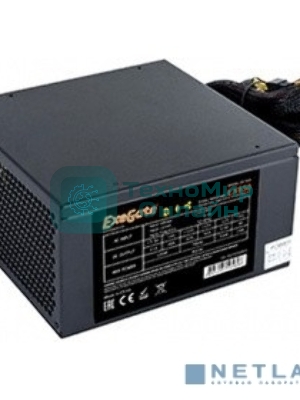 Блок питания ExeGate Gaming Standard 800PGS RTL (EX285974RUS), 800Вт, 140мм, модульный, черный