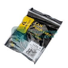 Патч-корд LSZH UTP Cablexpert PP31-0.5M cat.5e, 0.5м, литой, многожильный, серый