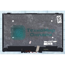 Модуль (матрица + тачскрин) для Lenovo Yoga 720-15IKB UHD черный с рамкой