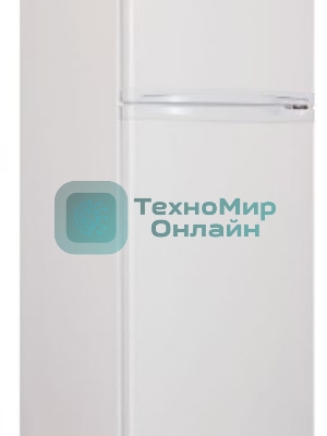 Холодильник DON R-226 B белый двухкамерный 200/70л морозилка сверху