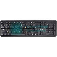 Клавиатура проводная ExeGate Professional Standard LY-331L2 (USB, полноразмерная, влагозащищенная, 104кл., Enter большой, длина кабеля 2,2м, черная, Color Box)