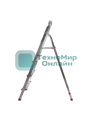 Стремянка металлическая Rexant 4 ступеньки, усиленный профиль