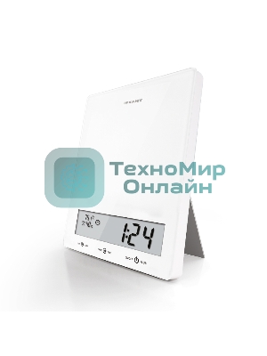 Весы кухонные Rexant 72-1007 белые/стекло/до 5 кг