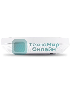 Потолочная точка доступа TP-Link EAP653 AX3000 Ceiling Mount Dual-Band Wi-Fi 6 Access Point, 1 1Gbps RJ45 Port, 574Mbps at2.4 GHz + 2402 Mbps at 5 GHz, 802.3at POE, 2 Internal Antennas