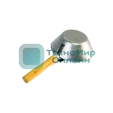 Ковш стальной Sparta штукатурный, деревянная ручка