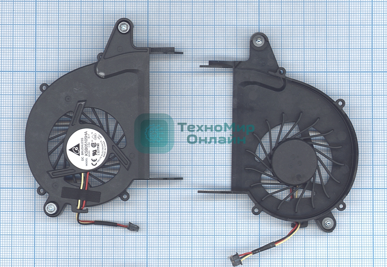 Вентилятор (кулер) для ноутбука HP Envy 14-1000 14-1100 14-1200 14-2000 14-3000 GPU правый