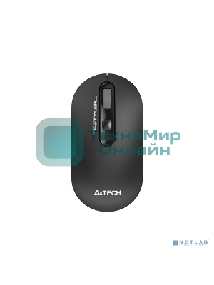 Мышь беспроводная A4Tech Fstyler FG20 серый, 2000 dpi, радиоканал, USB, кнопки - 4