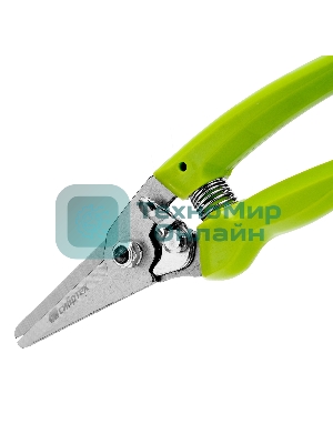 Секатор цветочный BASE Palisad 205 мм, рукоятки из полипропилена
