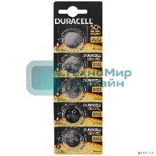 Батарея Duracell DL2032 CR2032 (5шт)