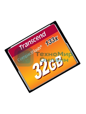 Флеш карта CF 32Gb Transcend TS32GCF133 w/o adapter
