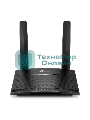 Роутер беспроводной TP-Link TL-MR100 N300 10/100BASE-TX/4G(3G) cat.4 черный