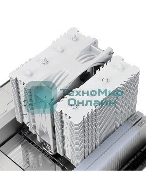 Устройство охлаждения(кулер) Thermalright Peerless Assassin 90 SE Soc-AM5/AM4/1151/1200/1700 белый 4-pin 23.85dB Al+Cu Ret (PA90-SE-WH)