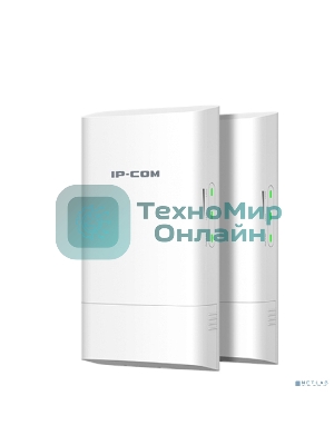 Наружная точка доступа IP-COM CPE5, 5 ГГц, до 867 Мбит/с, IP65, 1х9dbi, PoE, 1х100 Мбит/с