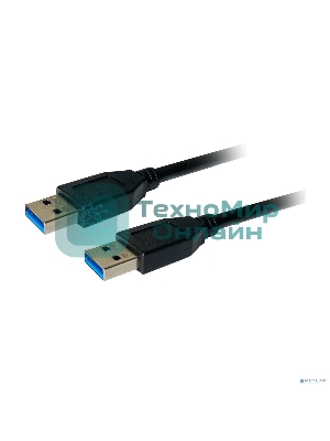 Кабель Bion удлинительный USB 3.0 AM/AM, 3 м, черный BXP-CCP-USB3-AMAM-030M
