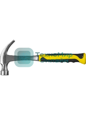 Молоток-гвоздодер STAYER STRIKE 2025-560 560 г цельнометаллический столярный