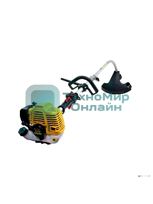 Триммер Champion T252 переносной триммер бензиновый 2х тактный двигатель, 25 см³, 1 л.с. ширина скашивания: 35 см в комплекте: леска (1.6 мм), плечевой ремень вес: 5.2 кг бак на 0.75 л изогнутая штанга уровень шума 102 дБ