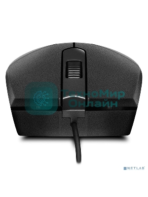 Мышь проводная SVEN RX-30 черный, 1000 dpi, USB, кнопки - 3