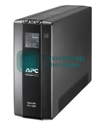 Источник бесперебойного питания APC Back-UPS Pro BR 1300VA/780W
