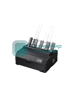Принтер матричный Epson FX-890II (C11CF37401), A4, 9х2-игольный (80 колонок), высокоскоростной (735 cps), до 6 экземпляров одновременно (1 оригинал + 5 копий), ресурс ленты: 7,5 млн. символов, USB, LPT, для больших объемов печати
