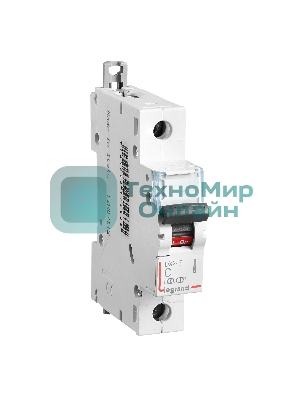 Выключатель автоматический DX3-E C40 1П 6000/6kA Авт.выкл.DX3-E C40 1П 6000/6kA