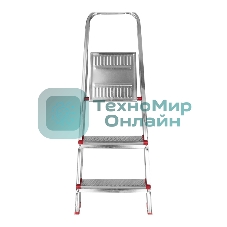 Стремянка металлическая Rexant 3 ступеньки, усиленный профиль