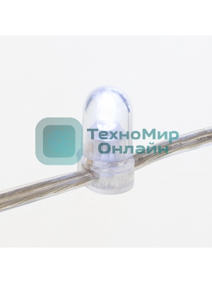 Гирлянда Neon-night LED Клип-лайт 12 V, прозрачный ПВХ, 150 мм, цвет диодов белый Flashing (белый)