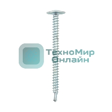 Саморез с прессшайбой Kranz ПШС сверло 4.2х50, упаковка поставщика (3 000 шт.)