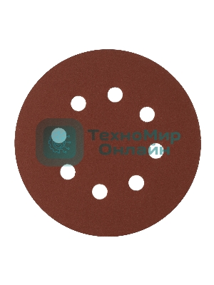 Круг абразивный Сибртех на ворсовой подложке под 