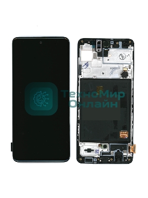 Дисплей (модуль) для Samsung Galaxy A51 SM-A515F в сборе с тачскрином (Amoled) черный
