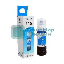 Чернила NVP 115 (NV-C13T07D24A) для Epson L8160, L8180 (70 мл) Cyan (в коробке) совместимые